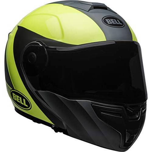 벨 SRT 모듈식 헬멧 (알림 매트/ 광택 그레이/ Hi-Vis Yellow - X-Small)