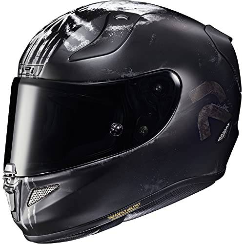 HJC RPHA 11 프로 Punisher Men’s 스트리트 오토바이 헬멧 - MC-5SF/  미디엄