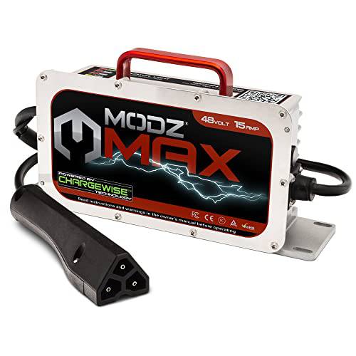 MODZ Max48 15 앰프 에즈고 RXV& TXT 48 배터리 충전기 48 볼트 골프 카트