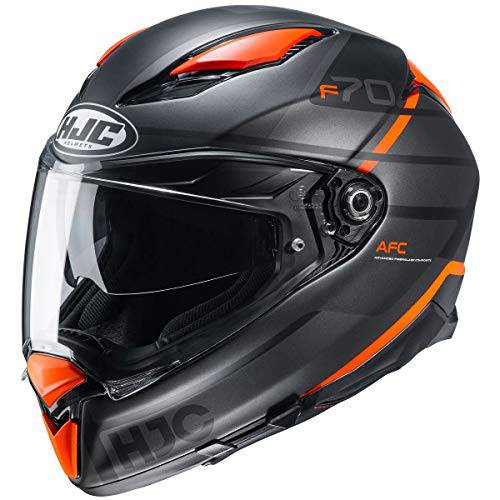 HJC 헬멧S F70 Tino Men’s 스트리트 오토바이 헬멧 - MC-7SF/  스몰