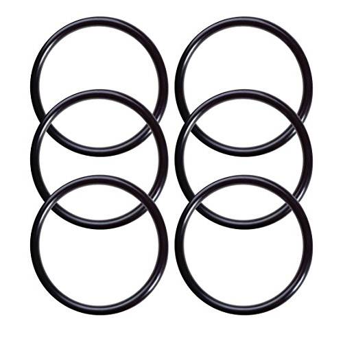 6-Pack of O-Rings for GE (TM) 2.5 Inch Water 커피원두가루필터 - 호환 with GXWH20F, GXWH04F, GXRM10, GXWH20S and GX1S01R - Gaskets/ O-Rings/ 유지 by Impresa Products