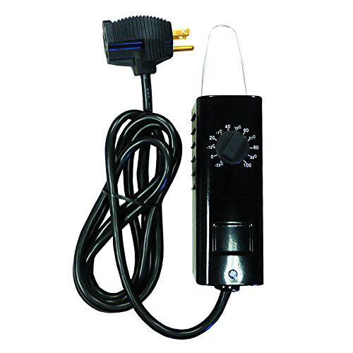 TPI KT121 산업용 Series Thermostat, SPST 히트 Only, 6’ Cord/ Plug