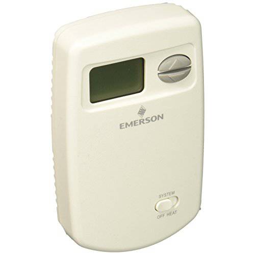 Emerson 1E78-140 Non-Programmable 히트 Only 온도조절기 for Single-Stage Systems
