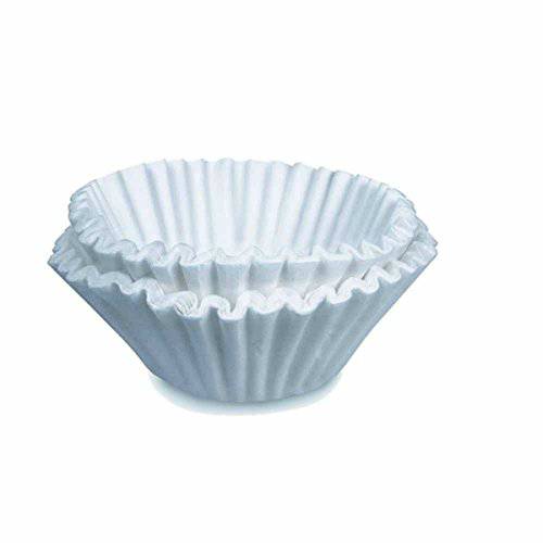 BUNN 커피 Filters, 10/ 12-Cup Size, 100 Filters/ Pack, 화이트