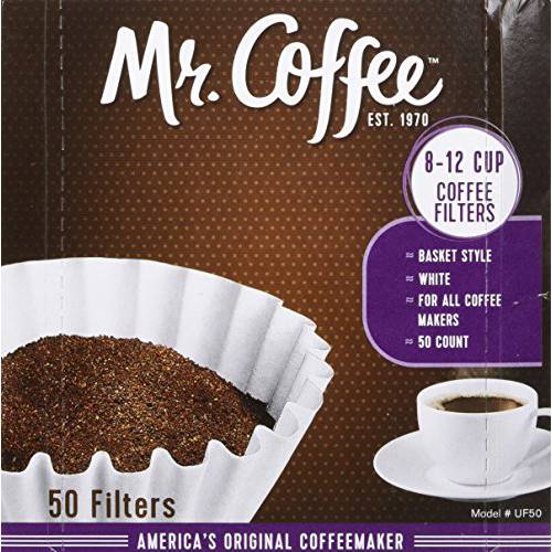 Mr. 커피 8-12 Cup 커피필터 50 Pack (2 개 - 100 Total Filters)