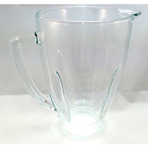 Oster 124461-000-000 교체용 글래스 블렌더 Jar, 6-Cup, 투명