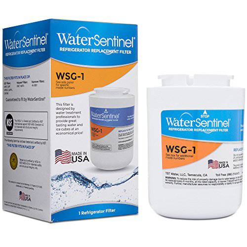 WaterSentinel WSG-1 Made in USA 냉장고 교체용 Filter: Fits GE MWF 용수필터,물필터,여과기,필터