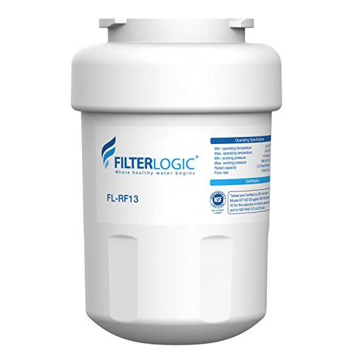 FilterLogic MWF 냉장고 용수필터, 물 필터, 정수 필터, 교체용 for GE 스마트워터 MWFP, MWFA, GWF, HDX FMG-1, WFC1201, GSE25GSHECSS, PC75009, RWF1060, 197D6321P006, Kenmore 9991