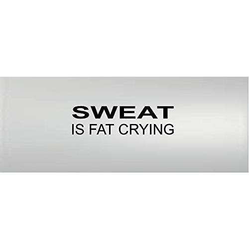 Sweat Is 두꺼운 Crying 피티니스 운동 헬스장 Motivational Vinyl 벽면 데칼,스티커 스티커 벽면 각인