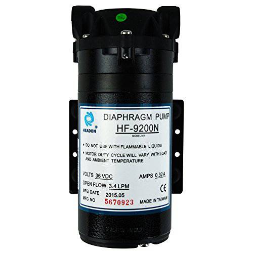 iSpring PMP500 Booster 펌프,호환펌프 for 400/ 500 GPD Reverse 삼투 Water Filters, fits RCS5T (Transformer ATRF500 Sold Separately)