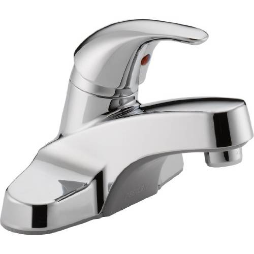 Peerless Centerset 화장실 FaucetChrome, 화장실 싱크대 Faucet, 싱글 Handle, Chrome P131LF
