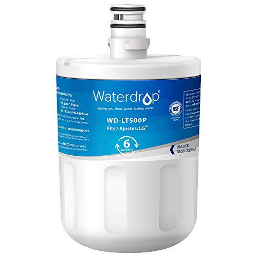 Water5231JA2002A 냉장고 용수필터, 물 필터, 정수 필터, 호환가능한 with LT500P, ADQ72910911, ADQ72910901, Kenmore GEN11042FR-08, 9890, 46-9890, LFX25974ST