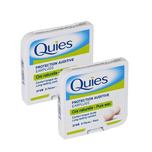 Quies 이어플러그, 귀마개 8 Pairs-PACK OF 2 [Personal Care] by Quies