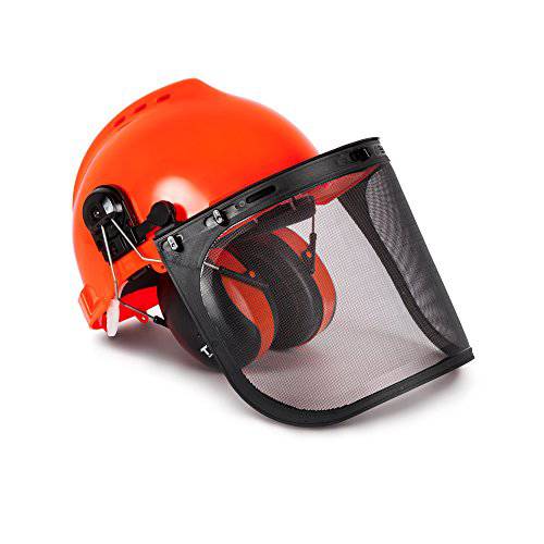 TR Industrial TR88011 안전뫃, 헬멧 임업 세이프티,안전 헬멧 & 귀마개