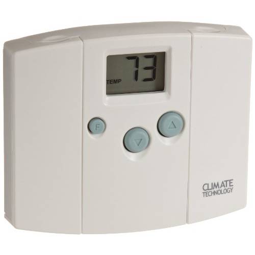 Supco 43054 Electronic 디지털 벽면 Thermostats with Blue 백 Light, 45 to 95 도 F, 20-30 VAC