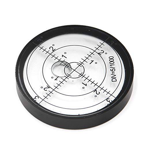 알루미늄 케이스 불스아이 스피릿 기포 서피스 레벨 라운드 Inclinometers Surveying Instruments and Tribrachs, Ø60mm, 정확성 15’/ 2