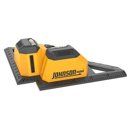 Johnson Level& Tool 40-6624 타일 레이저 Perpendicular Lasers 바닥 설치