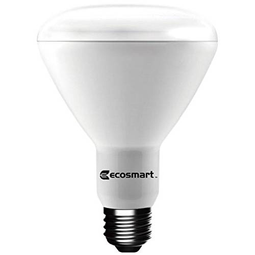 EcoSmart 65W/ 65 Watt 교체용 (10.5W) LED BR30 밝기조절가능 소프트 화이트 (2700K) 미디엄 바닥 (E26) Energy 스타 Rated 반사판 램프 for Recessed Can 라이트, 6 팩