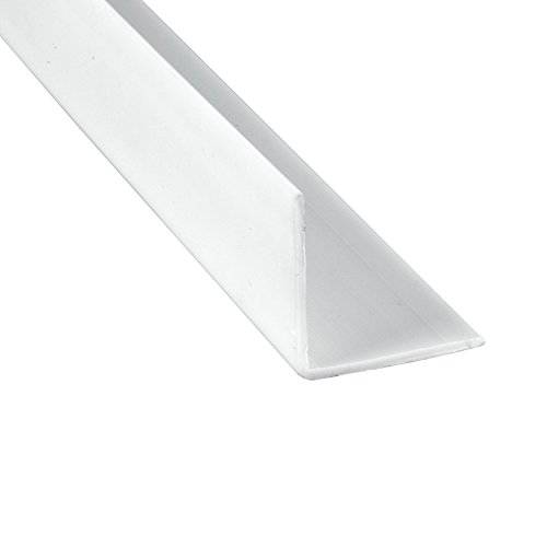 Prime-Line Products MP10069 Shield, White, Pack of 6  2-3/ 8” x 48”  듀러블 Vinyl 모서리 Guards, 간편 to Install, Protects 벽면 엣지 from 페인트, 물감, 색칠, 드로잉 Chips, 벽지,시트지 Tears, and Fingerprints, 6 Pack