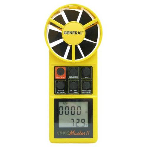 General Tools DCFM8906 디지털 에어 Flow Meter with CFM 디스플레이,전시