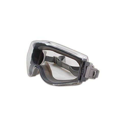 UVEX 스텔스 세이프티,안전 Goggles with 투명 Uvextreme Anti-Fog Lens, 그레이 몸&  네오프렌 헤드밴드 (S3960C), 범용