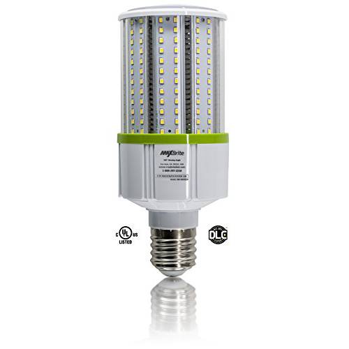 30W LED Corn 전구 - 자연스러운 화이트 5000K, Replaces 300W Incandescent, 3, 450 Lumens, Mogul Base E39, 100-277V AC UL/ cUL DLC