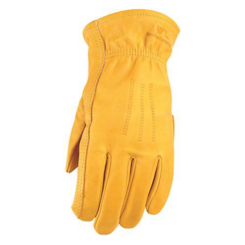 Wells Lamont 고급 가죽 Work Gloves, 라지 (1209L)