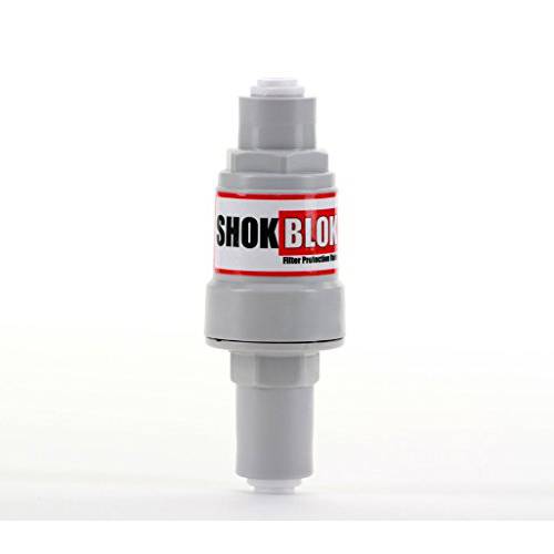 Hydronix SHOKBLOK-SB-FPV-40 SB-Fpv-40 Shok Blok 수압 리듀서 프로텍트 밸브 RO 리버스 삼투 and 필터 단위, 40 psi