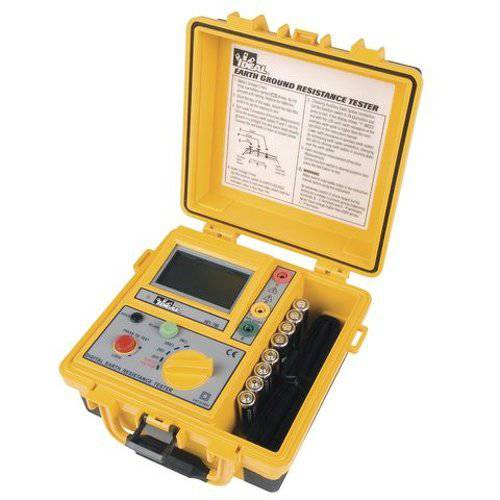 IDEAL INDUSTRIES INC. 61-796 Earth 그라운드 저항 Tester, 3-Pole, 캐링 케이스 Included