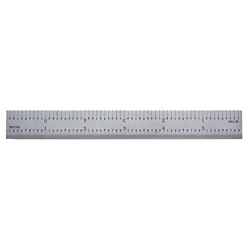 PEC Tools 502-006 6 5R USA 단단한 스틸 Rule, reads 32nds, 64ths, 10ths, 100ths.