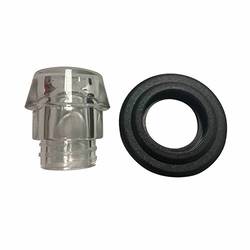  Univen Plastic Knob Top and Washer Ring Compatible