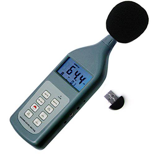 Gain Express Landtek Instruments 프로페셔널 디지털 사운드 레벨 Meter 30 to 130db with 블루투스