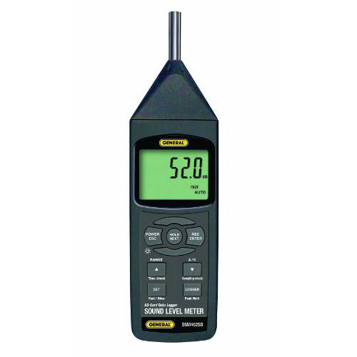 General Tools DSM402SD 사운드 레벨 Meter with Data Logging SD Card, Class 2 사운드