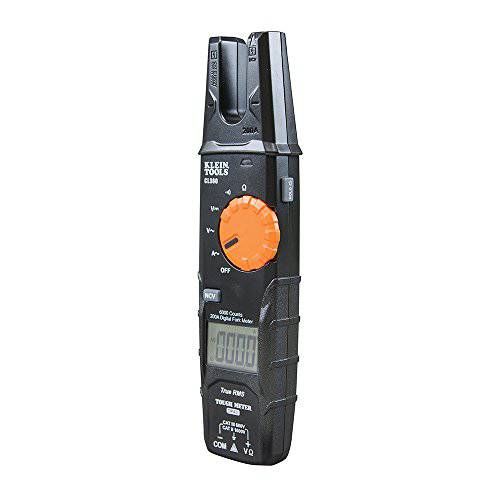 Klein Tools CL360 오픈 밑날 포크 Non-Contact 전압,볼트 Meter with TRMS 테크놀로지, Includes A 케이스, 테스트 심 and 2 x AAA Batteries