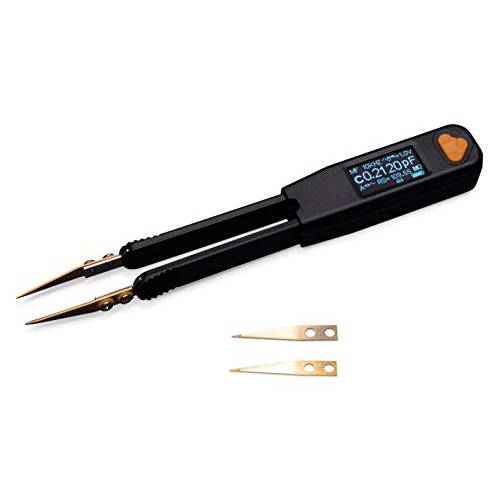 LCR Research Pro1-100KHz LCR Meterwith 0.1% Accuracy/ ESR Meter/ 스마트 SMD Tweezers/ with 스페어 테스트 펜촉