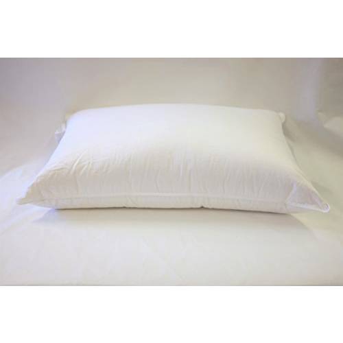 East Coast Bedding 고급 Quality 유러피언,European 800 필 파워 화이트 Goose 다운 필로우,베개 세트  100% Luxury 화장솜 Sateen 껍질  세트 of Two Pillows. (Standard: 2 Pack)