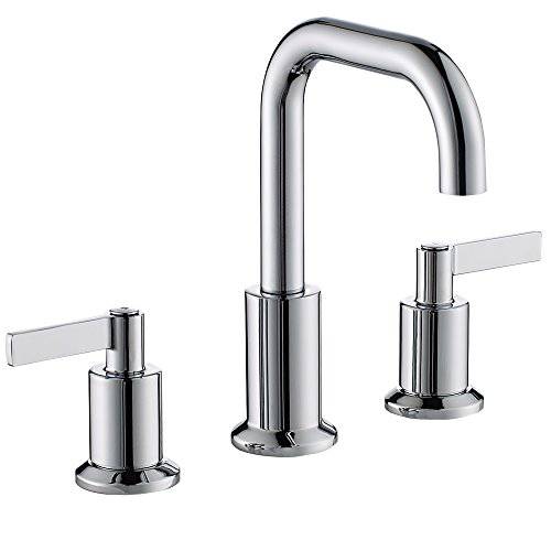 TimeArrow TAF288S-CP Two 본체 8 inch Widespread 화장실 싱크대 Faucet with Pop-Up Drain, Chrome