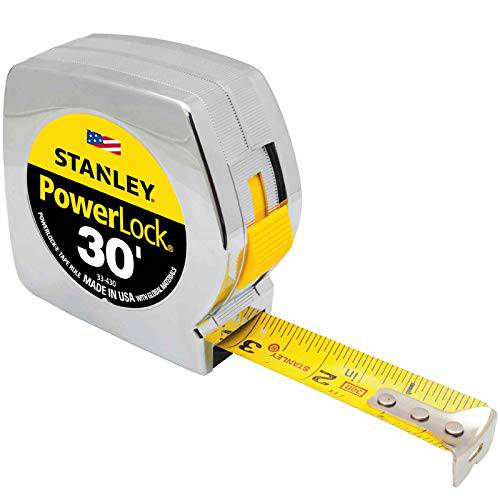Stanley PowerLock 테이프 치수,측정 (Carton of 4, 30-Foot)