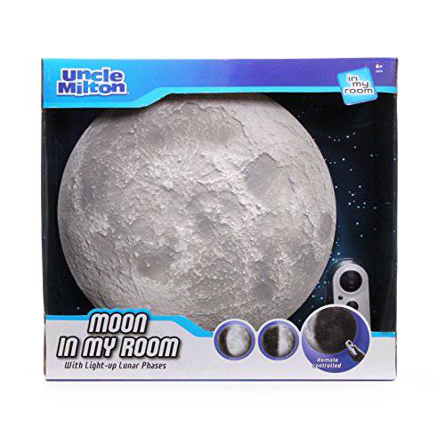 Moon in My Room 리모컨 벽면 장식, 데코 취침등, 나이트 스탠드, 무드등 - Uncle Milton