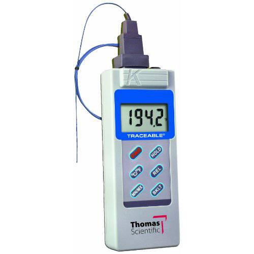 Thomas Traceable Big 숫자 Type K Thermometer, -58 to 2000 도 F, -50 to 1300 도 C