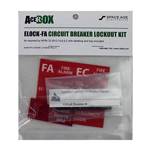 EClips ELOCK-FA, E-Series 파이어 Lockout Kit