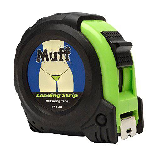 Muff Products 착륙 스트립 30 Foot/ Cunt 헤어 계량 테이프 치수, 측정 - 놀이 기프트 Funny 툴