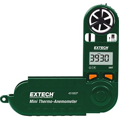 Extech 45168CP 미니 Thermo-Anemometer with Built-in Compass