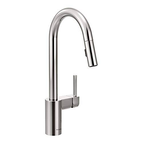 Moen 7565 Align One-Handle 모던 부엌, 주방 풀다운 Faucet with Reflex and 파워 Clean 스프레이,향수,콜론,코롱 Technology, Chrome