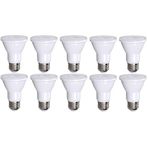 10 팩 PAR20 LED 전구 75W Replacement, Bioluz LED 스팟 전구, 3000K 소프트 White, E26, 40 도 Beam Angle, UL Listed