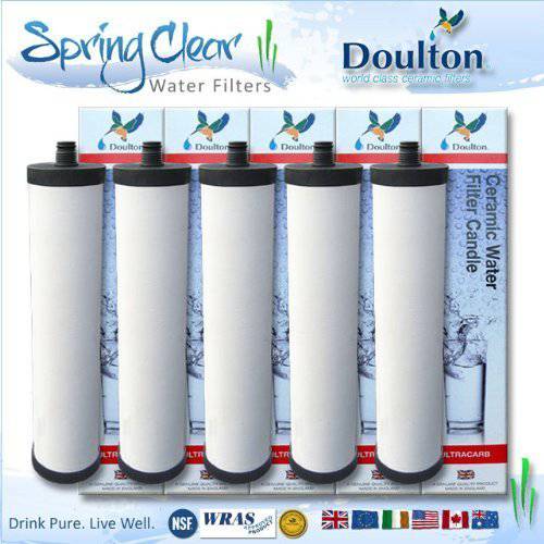 5 x 팩 - Franke Triflow 호환가능한 필터 카트리지 By Doulton M15 Ultracarb (No 수입 듀티 or Taxes to pay on this Product)