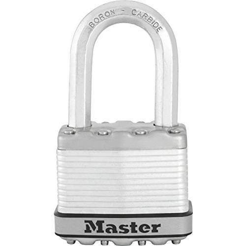 Master Lock M5XDLF Magnum 코팅된 스틸 키,열쇠 맹꽁이자물쇠,통자물쇠,자물쇠, 1 팩