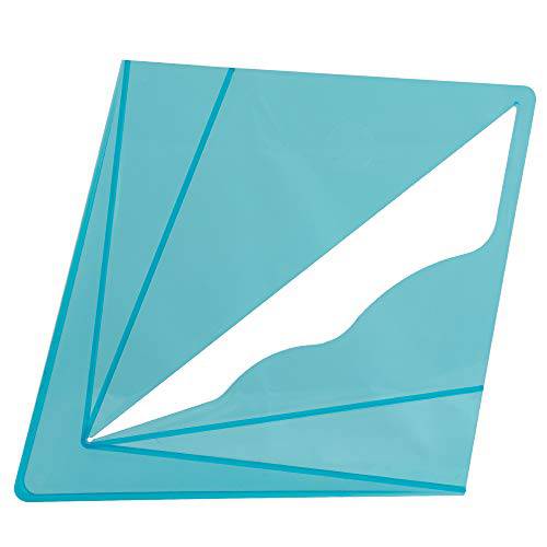 블루 투명 센터 파인더 18 인치 사각, 라운드, 팔각형 and 12-1/ 2 인치 육각형 모양 재질 Ideal 목공예가, 목수 or 어라운드 the 홈