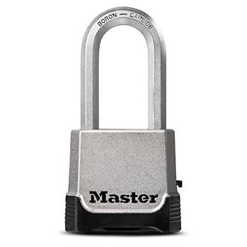 Master 잠금M176XDLH 내구성, 튼튼 아웃도어 세트 개인 비밀번호 Lock, 1 Pack, 실버