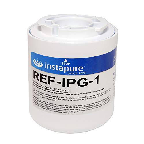 Instapure MWF USA Made NSF/ ANSI 42, 53, P473, 401 CTO, 심, PFOA/ PFOS, Pharmaceuticals 인증된 호환가능한 냉장고 필터. Instapure REF-IPG-1 울트라 필터 fits GE GWF, GE MWFA& More